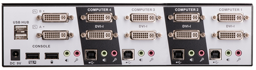 Lindy 39303 KVM switch Black – image 2