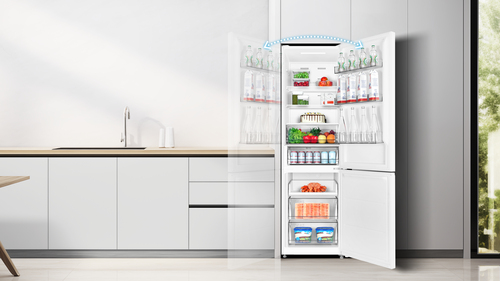 TCL RP409BWE0NE combi-fridge Freestanding – image 3