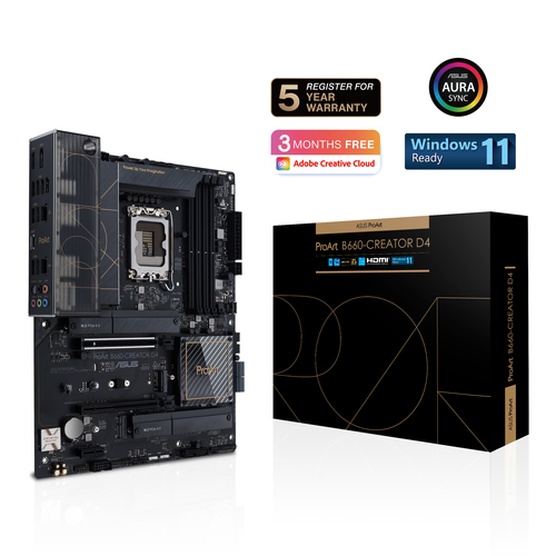 ASUS MBA-B660-PCREATOR-D4 Intel B660 LGA 1700 ATX – image 4