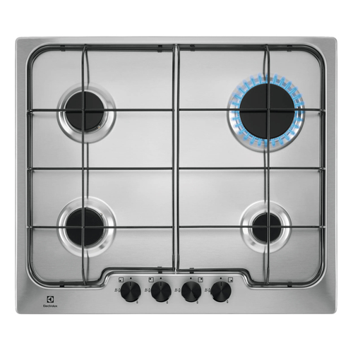Electrolux RGG6242OOX Нержавеющая сталь Встроенный 60 cm Газовый 4 зона(ы)