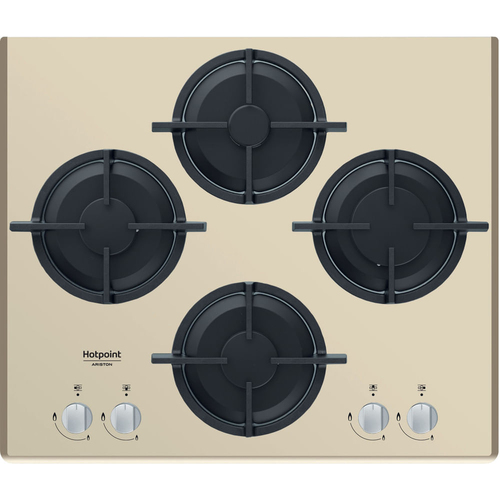Hotpoint HAGD 61S/CH Цвет шампанского Встроенный 60 cm Газовый 4 зона(ы)