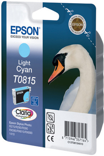 Epson T0815 Light Cyan Ink Cartridge (High Capacity)
