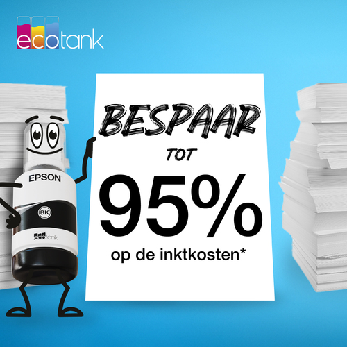 Epson 104 EcoTank inktfles Inkt Blauw