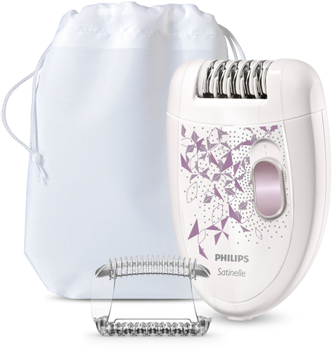 Philips Satinelle Essential HP6424/20 epilator 20 tweezers Purple, White