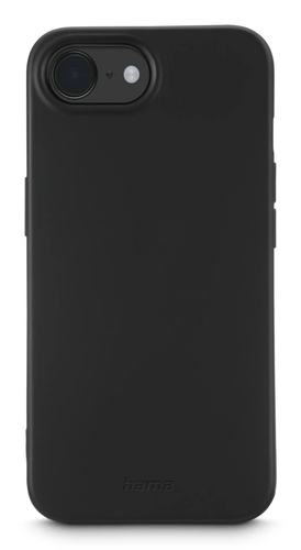 Hama Fantastic Feel voor Apple iPhone 16 Telefoonhoesje Zwart