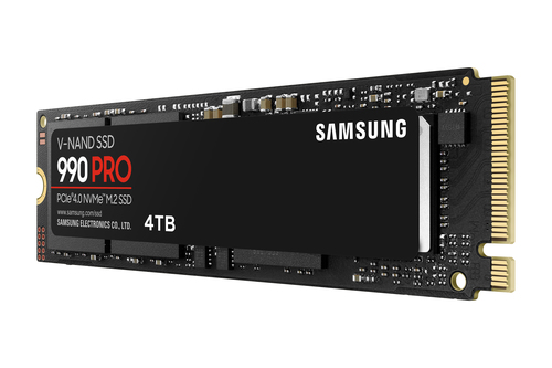 Samsung 990 Pro 4TB SSD PCIe 4.0 NVMe M.2 Solid State Drive - Read 7450MB/s Write 6900MB/s - MZ-V9P4T0BW - image 3