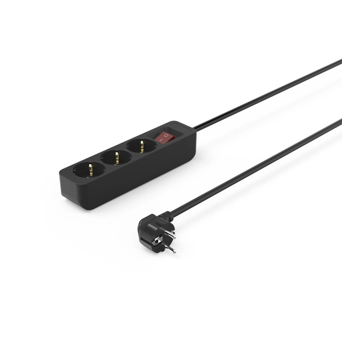 Product image: Hama 00223013 power extension 1.4 m 3 AC outlet(s) Indoor Black