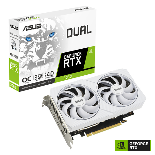 ASUS DUAL-RTX3060-O12G-WHITE graphics card NVIDIA GeForce RTX 3060 – image 9