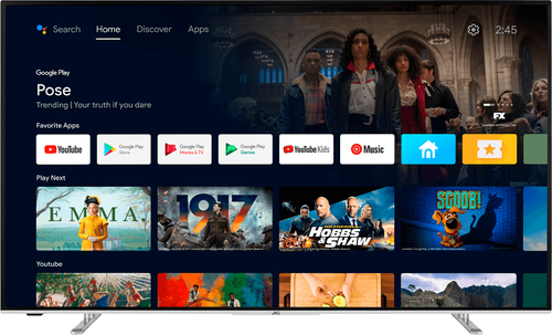 JVC VAI615K 147.3 cm (58") 4K Ultra HD Smart TV Wi-Fi Black 350 cd/m²