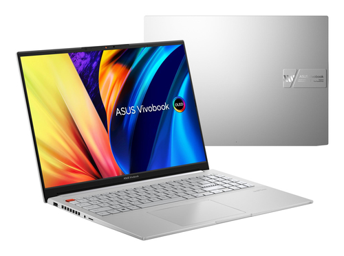 ASUS Vivobook Pro 16 OLED K6602ZE-MX060X Intel® Core™ i7 i7-12700H Ноутбук 40,6 cm (16") 3.2K 16 GB DDR4-SDRAM 1 TB Твердотельный накопитель (SSD) NVIDIA GeForce RTX 3050 Ti Wi-Fi 6E (802.11ax) Windows 11 Pro Серебристый