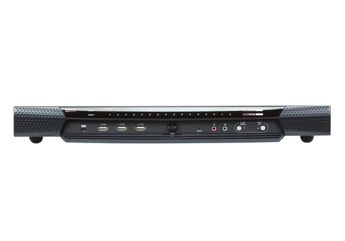 ATEN KN4140VA KVM switch Rack mounting Black, Grey – image 2