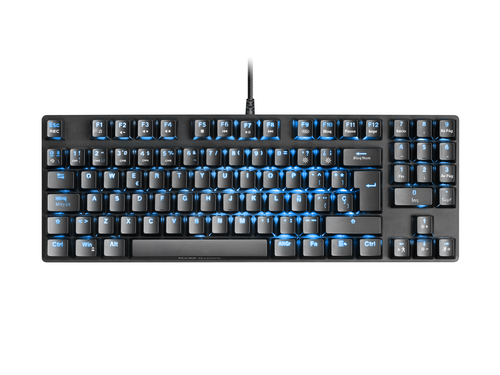 Mars Gaming MKREVOPROWBRES Black, Mechanical RGB Gaming Keyboard, TKL+ NUM, Brown Switch, Spanish – image 4