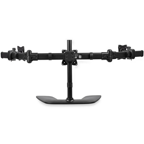 StarTech.com Triple Monitor Stand for VESA Mount Monitors up to 27 - Steel (ARMBARTRIO2) Stativ 3 skærme 13-27 – billede 3