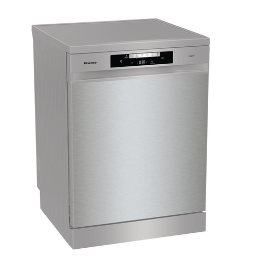 Hisense HS642D90XUK Full-size Dishwasher - Stainless Steel - image 1