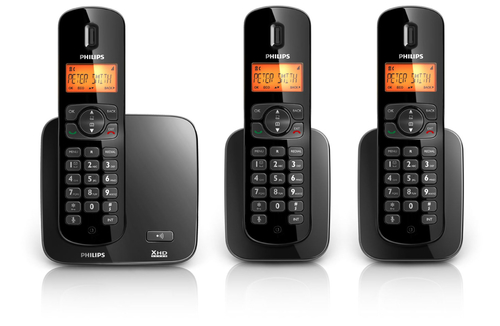 Philips Perfect sound CD1703B/BR telephone DECT telephone Caller ID Black – image 2