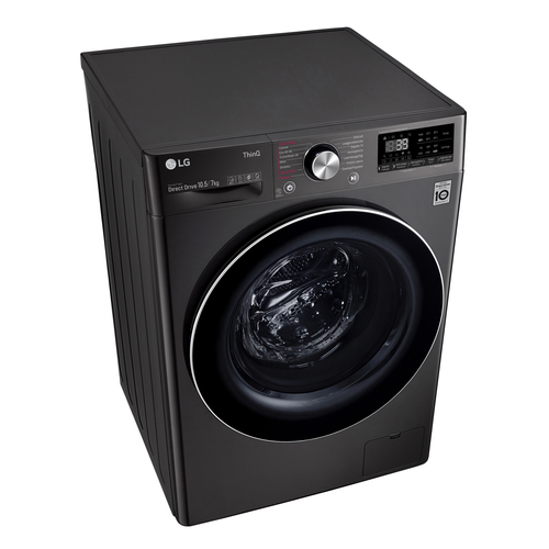 LG F4DV710H2SE.ABWQPIS washer dryer Freestanding Front-load Black – image 8