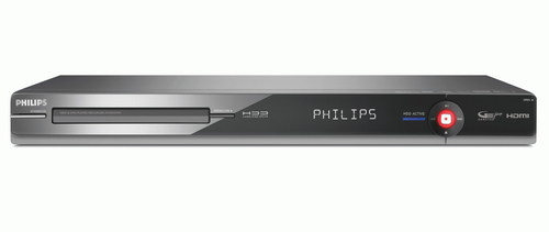 Philips DVDR3575H/31 DVD/Blu-Ray player DVD recorder Black, Silver