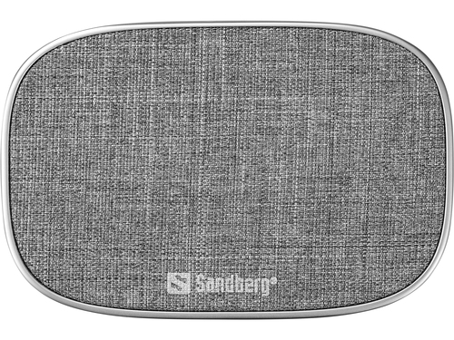 Sandberg Wireless Charger Deck 15W Universeel Aluminium, Grijs USB Draadloos opladen Binnen, afbeelding 2