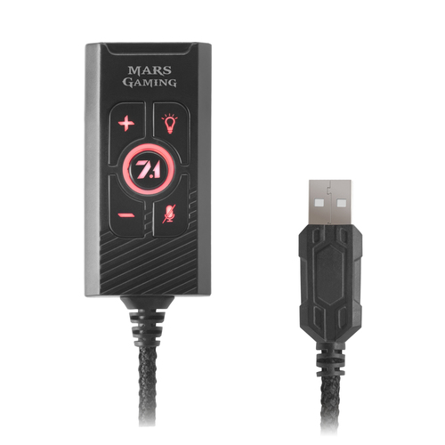 Mars Gaming MSC2 audio card 7.1 channels USB – image 2