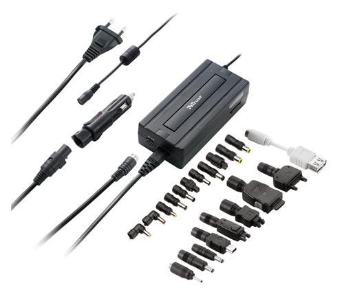 Trust Universal Notebook Power Adapter PW-1700p toiteadapter ja vaheldi Must
