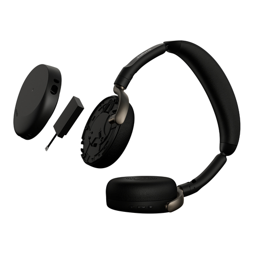 Jabra Evolve3 65 Flex MS Stereo Black (USB-A) +  Oplaadstandaard - Headset, afbeelding 8