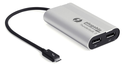 Plugable Technologies TBT3-DP2X USB graphics adapter