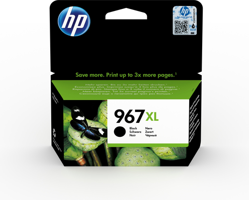 HP 967XL ink cartridge 1 pc(s) Original High (XL) Yield Black – image 1