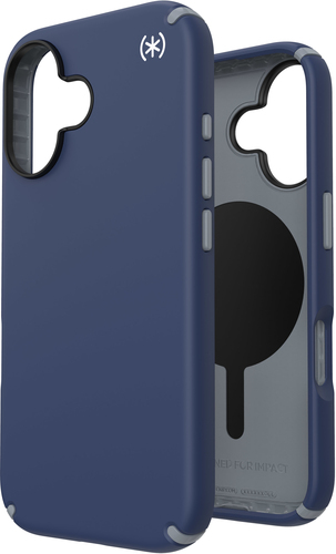 Speck Presidio2 Pro + MS Apple iPhone 16 Coastal Blue - with Microban – image 4