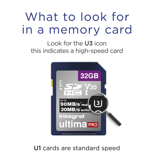 Integral 32GB 5PK SDHC UHS-1 U3 CL10 V30 UP TO R-90 W-30 MBS WITH METAL CARD CASE – image 4