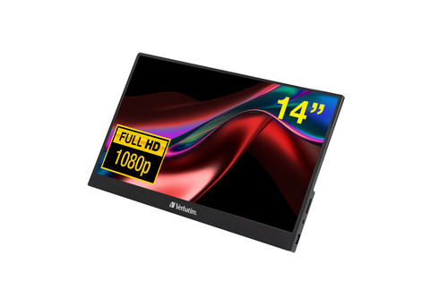 Verbatim PM-14 Portable Monitor 14 Inch Full HD 1080P 49590 - image 1
