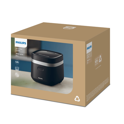 Philips 3000 series HD3090/80 electric pressure cooker Black – image 4