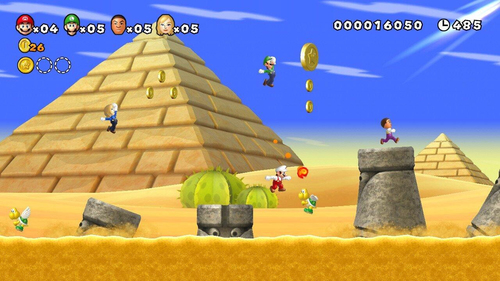 Nintendo New Super Mario Bros. U - Selects Немецкий, Английский, Испанский, Французский, Итальянский язык, Нидерландский, Португальский, Русский Wii U