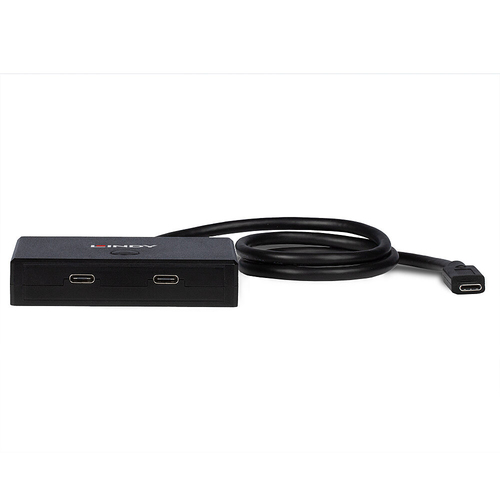 Lindy 43329 hub de interfaz USB 3.2 Gen 1 (3.1 Gen 1) Type-C 5000 Mbit/s Negro