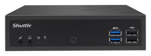 Shuttle XPC slim Barebone DH02U, Intel Celeron 3865U, 4x HDMI 2.0b 1x LAN, 1x COM, incl. VESA 24/7 permanent operation – image 5