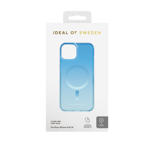 iDeal of Sweden Clear Case MagSafe iPhone 13 / 14 Light Blue – image 3