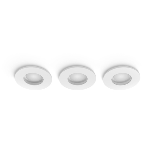 Philips Hue Adore badkamerinbouwspot White Ambiance Wit 3-pack, afbeelding 3