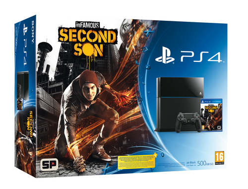 Sony Interactive Entertainment 500GB PlayStation 4 + Infamous: Second Son
