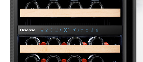 Hisense RW17W4NSWGF wine cooler Compressor wine cooler Built-in Stainless steel 46 bottle(s) – image 4