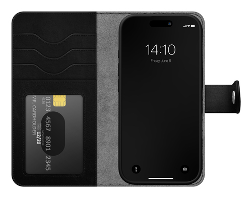 iDeal of Sweden Magnet Wallet+ MagSafe iPhone 16 Plus Black – image 3