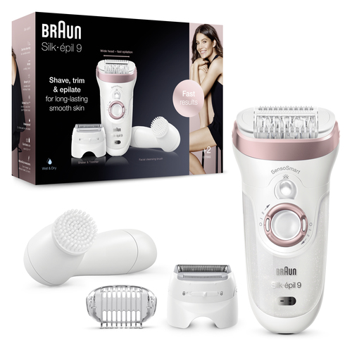 Braun Silk-épil 9 81770436 epilator 40 tweezers White – image 3