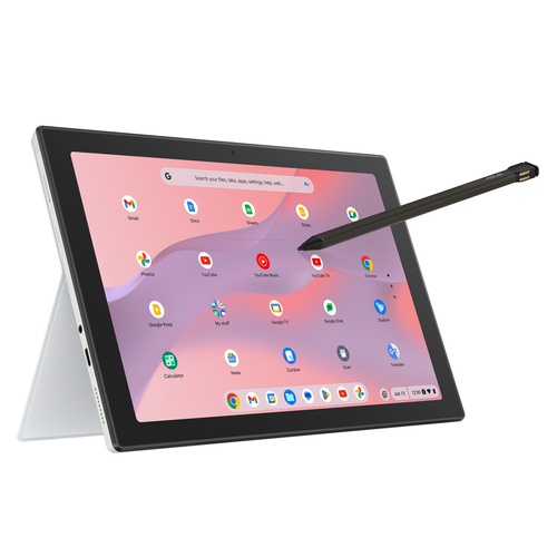 ASUS Chromebook CM30 Detachable CL3001DM2A-R70211-3Y MediaTek Kompanio 520 Хромбук 26,7 cm (10.5") Сенсорный экран WUXGA 8 GB LPDDR4x-SDRAM 64 GB eMMC Wi-Fi 6 (802.11ax) ChromeOS Серебристый