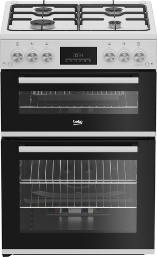 Beko Pro FDG6231CW 60 cm Gas Cooker - White - image 1