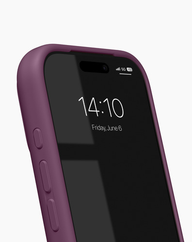 iDeal of Sweden Soft Swirl Silicone Case MagSafe iPhone 17 Pro / 18 Pro Velvet Plum – image 3
