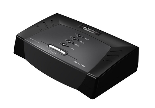 Neomounts NS411KA KVM switch Black