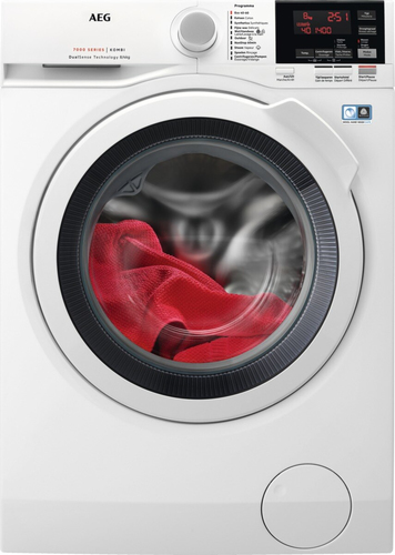 AEG L7WBG846W washer dryer Freestanding Front-load White