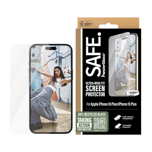 SAFE. by PanzerGlass - Schermbeschermer voor mobiele telefoon, afbeelding 2