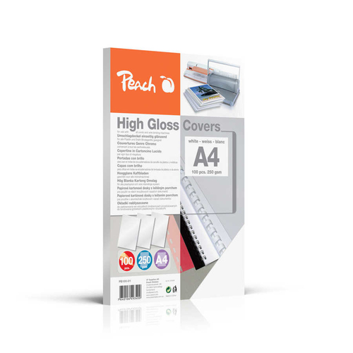Peach PB100-01 Umschlag A4 Weiß 100 Stück(e)
