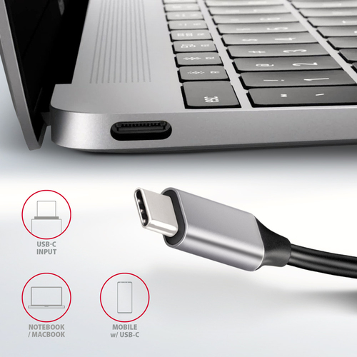 AXAGON SuperSpeed USB-C HUB mit HDMI - Kartenleser - 3 USB-A – Foto 7 von 10