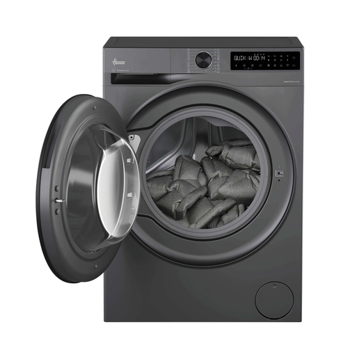 Hoover Pro Wash Series 5 Hbp 49SBL8G-80 9kg Washing Machine with 1400 rpm - Graphite - A Rated, Graphite - image 2