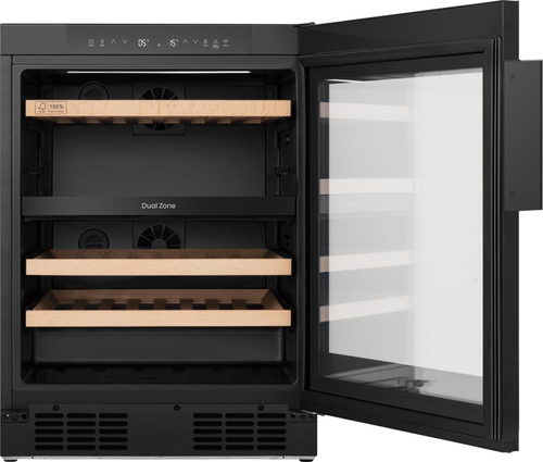 Hisense RW3N122GSLF Wine Cooler - Black - F Rated, Black - image 4